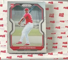 2021 Panini Prizm Base Tier II Johan Oviedo #176 St. Louis Cardinals RC