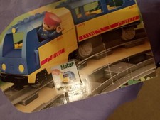 LEGO Duplo Eisenbahn**  Lok mit Sound** mit zusätzlichen  Schienen + 2kg Steine