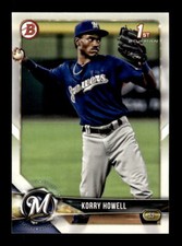 2018 Bowman Draft #BD-61 Korry Howell