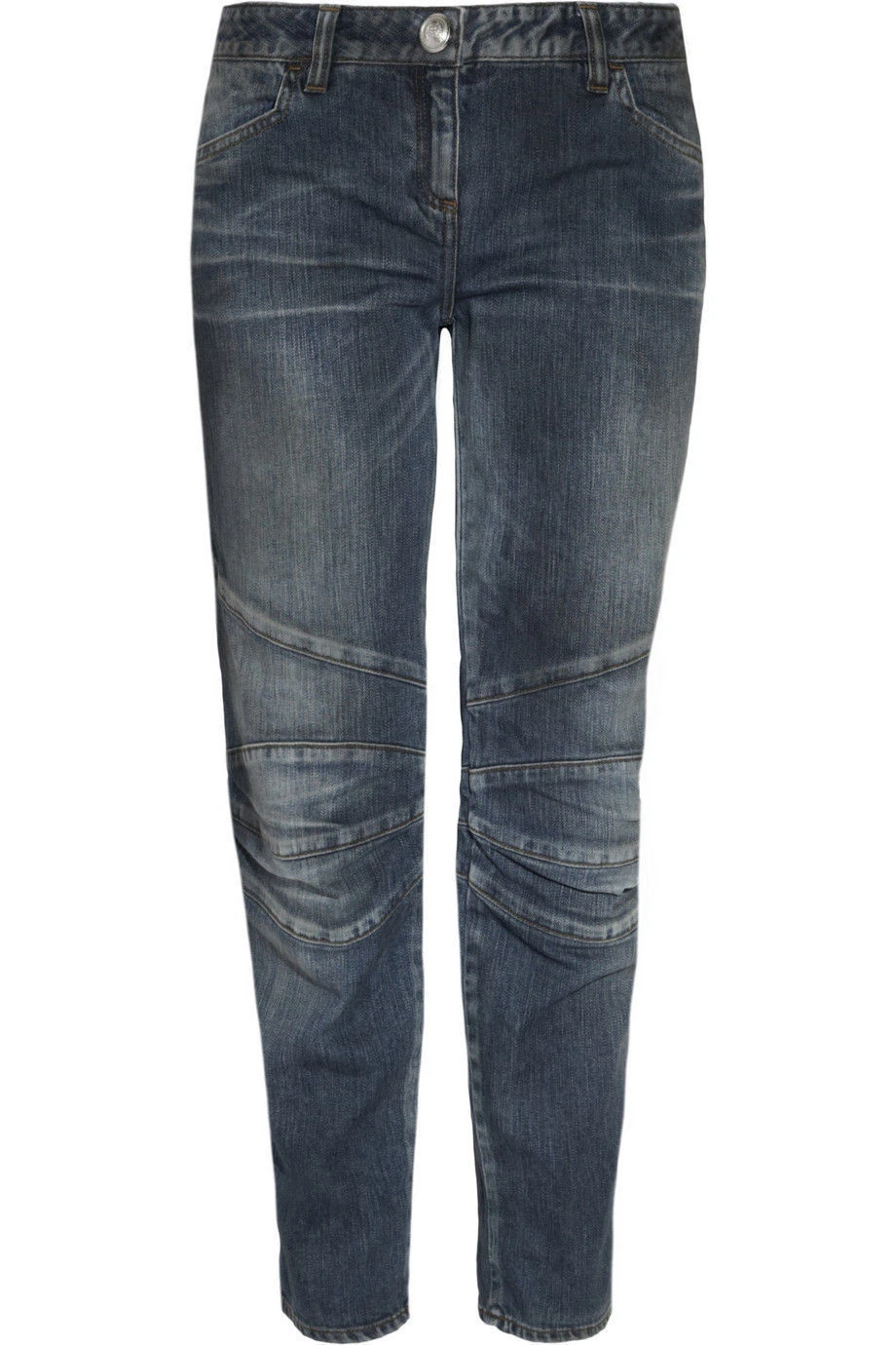 Balmain — BALMAIN PARIS BLUE JEANS PANTS TROUSER DISTRESSED DENIM BLUE NEW 42 F M £800