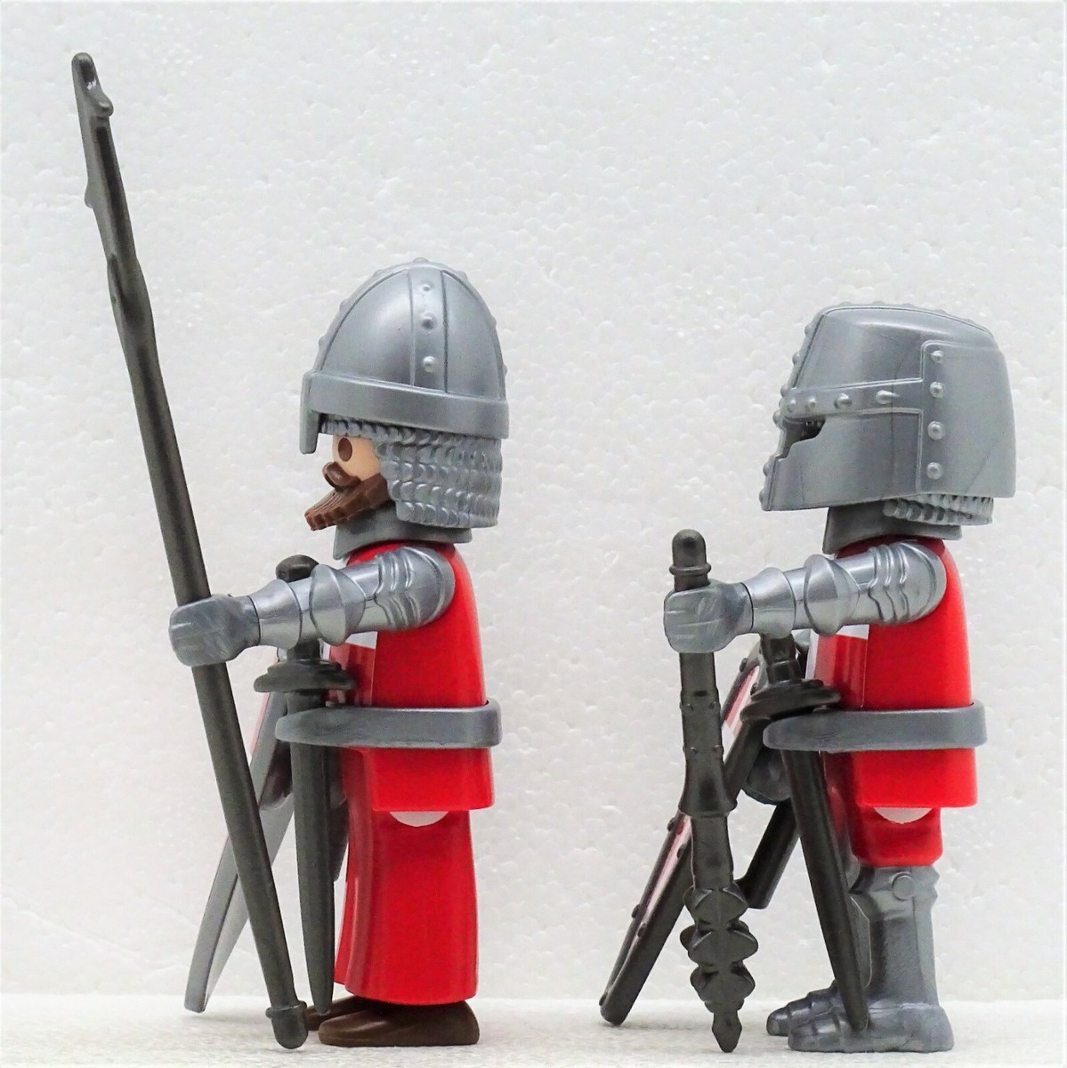 Maltais Chevalier Valetta Rouge Super Set A Playmobil À