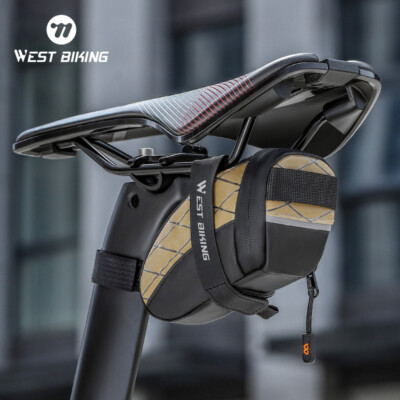 Bicycle Saddle Bag Portable Road Bike Mini Tool Bag Cycling Seat Pack Pouch 