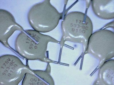   5x Varistor MOV Philips 2322-593-51716 175V 1200A