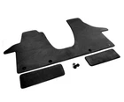 Cab Floor Mat Fits VW T6.1 2109 Onwards 2-3 Seats Velour Anthracite