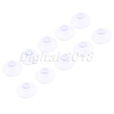 100Pcs Transparent Suction Cup Sucker For Window Glass Wall Hook Hanger Kitchen