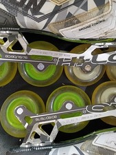 Mission Inhaler WM03 inline Hockey Skates Senior Size 9 E 0821-1407 