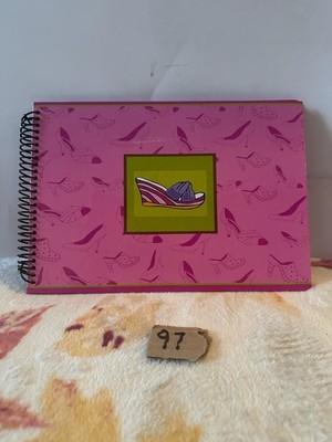 Fashion Shoes Design Sketchbook Journal Pink Spiral Bound D.S.I. LLC