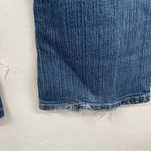 Jeans donna Carhartt gamba dritta donna 16 lavaggio medio vita media blu denim - Foto 9 di 12