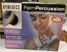 HOMEDICS PALM PERCUSSION PERSONAL MASSAGER WITH HEAT