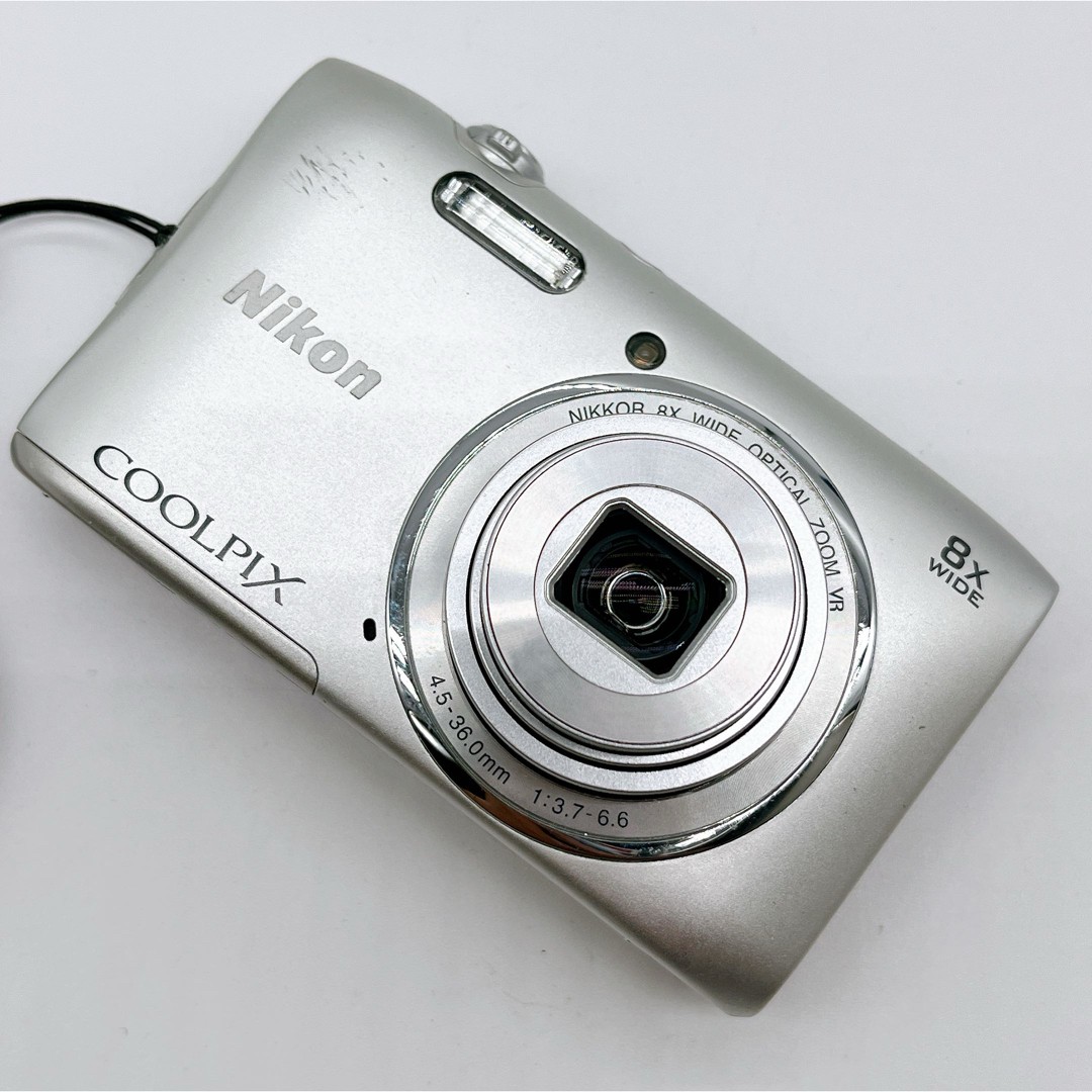 Nikon Coolpix S3600 Silver Old With Box | eBay