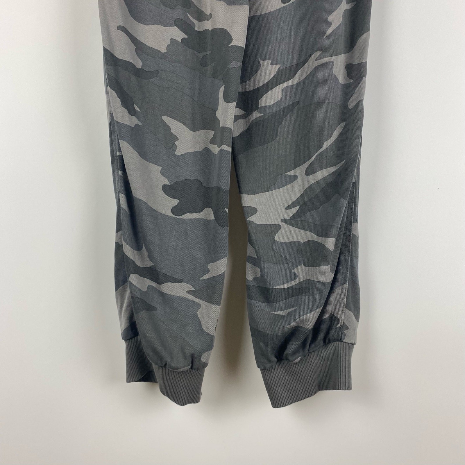 Splendid Camo Gray Joggers Drawstring Women’s Siz… - image 10
