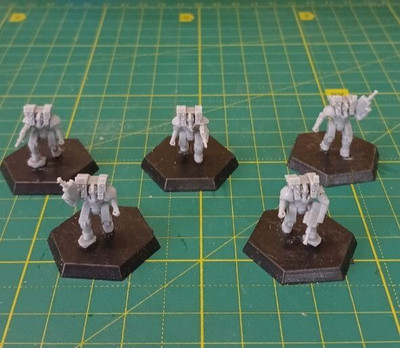Centaur ProtoMech (point 5 models) , battletech game miniatures