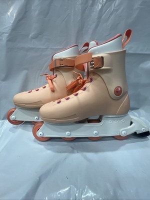 Impala Lightspeed Inline Womens US 7 Apricot Mid Toe Roller Skate Shoes Ebay5201