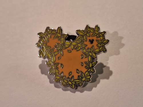 Disney Trading Pins-2017 SDR H.M.-Flower Garden Wreath-Yellow/Orange