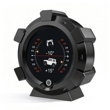 MR CARTOOL X95 GPS Speedometer, MPH Digital Car Inclinometer Level  Angle Sl...