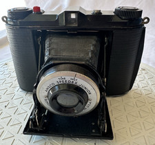 For Parts Ansco Agfa Speedex Folding Camera 85mm f/4.5 Agfa Agnar Lens 12-9 