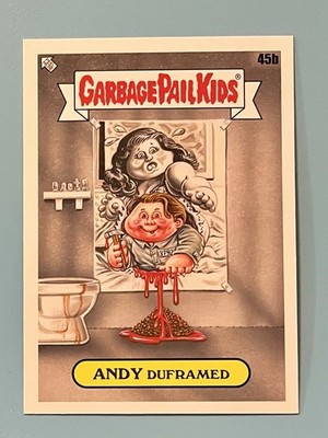 Andy Duframed - 2022 Topps Garbage Pail Kids: Book Worms - #45b