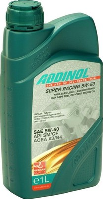 ADDINOL Super Racing 5W-50 1 Liter synthetisch ACEA A3/B4 MV0556 1L