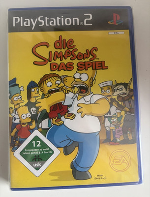 Electronic Arts Die Simpsons: Das Spiel PS2 PAL USK 12 Multiplayer 2007