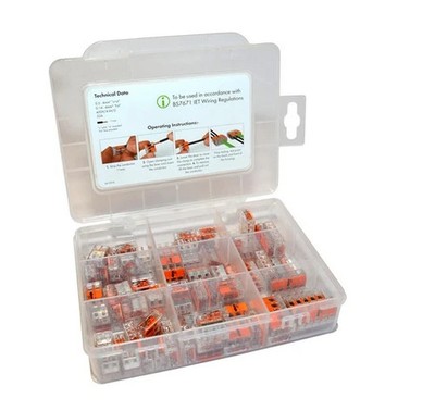 Wago 221 Serie Koffer-Kit 887-1046 85-teilig - Brandneu - 60281155 412 413 415
