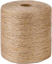 PerkHomy Natural Jute Twine 1800 Feet Long Twine String for Crafts Gift Wrapping