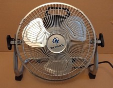 Floor Fan 3 Speed High Velocity Standing Electric Air Cooling Fan - Working
