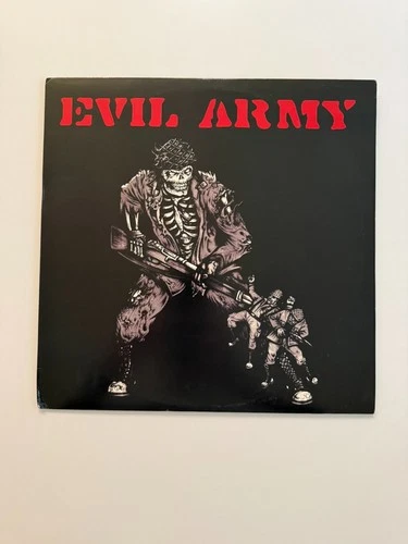 Evil Army LP FIRST PRESSING Reatards Thrash Slayer Metallica Merciless Death