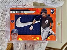 Kevin McGonigle card Sick Patch 1/1 + bonus evan white auto