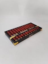 Boulier Bois Ancien Abacus Lotus Flower Brand 13 Tiges Bambou