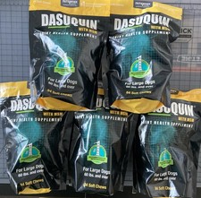 Dasuquin with MSM for Large 60 LBS And Over Dogs 84 Chews New Lot Of 5 184LB