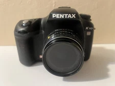 Pentax K10D 10MP SDHC Autofocus Digital SLR Camera Body Black
