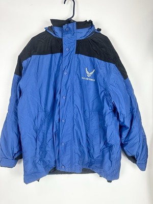 United States Air Force Jacket Blue & Black 2XL Port Authority w/Liner