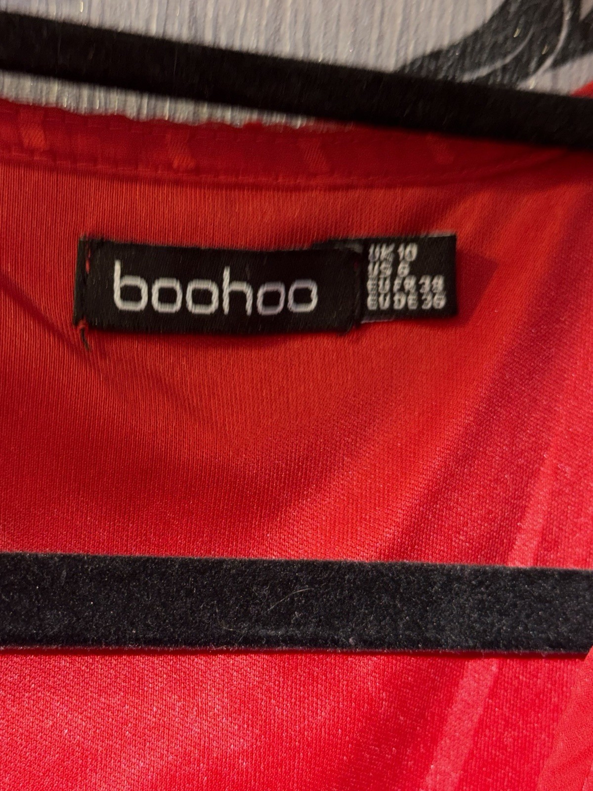 Beautiful Boohoo red chiffon midi dress ❤️✨ image 4