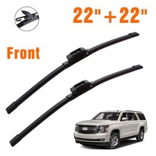2 Pcs 22 22 Wiper Blades Set Fits For 2014-2020 Chevy Suburban All-season 2 Pcs 22 22 Wiper Blades Set Fits For 2014-2020 Chevy Suburban All-season