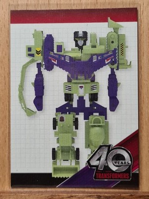 Devastator #96 2024 Hasbro Transformers 40th Anniversary Toy Robot T0108A