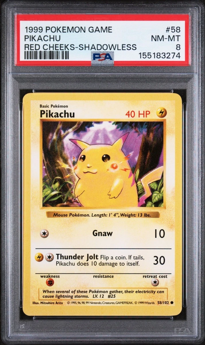 Pikachu Pokémon TCG Professional Sports Authenticator (PSA) Grade