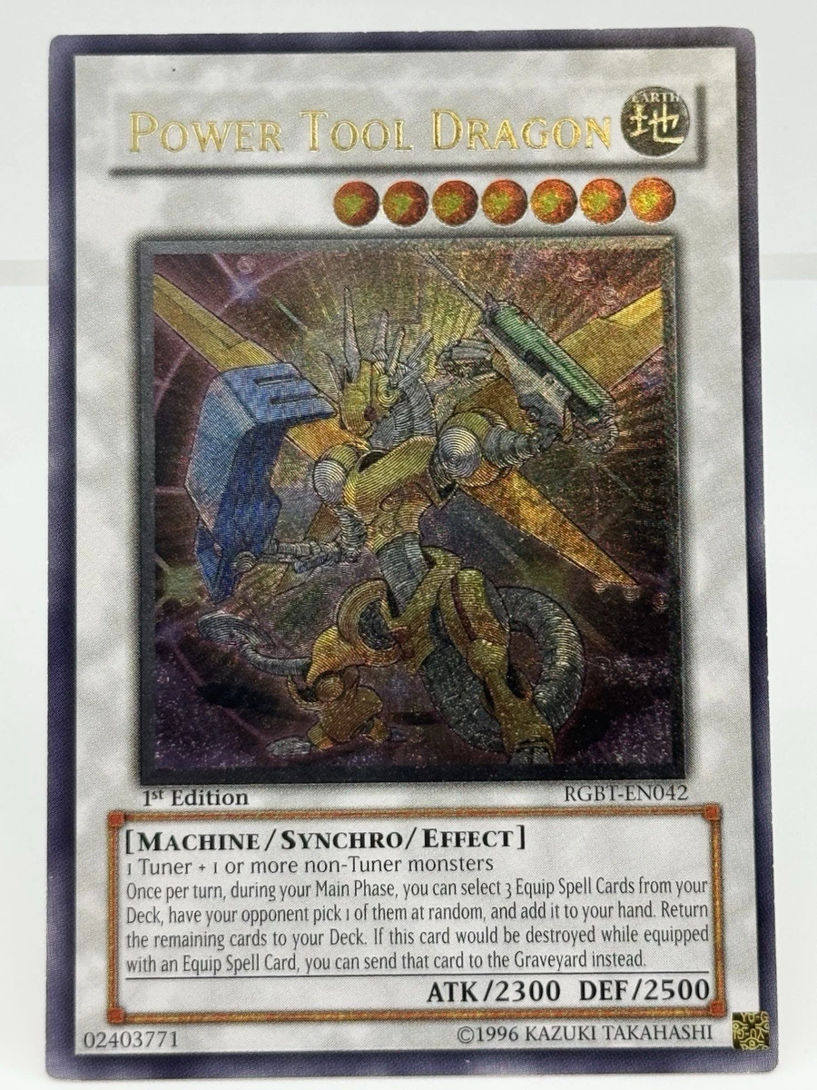 Power Tool Dragon Yu-Gi-Oh! TCG Individual Trading Card Games for