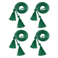 4 Pcs Graduation Cords, Graduation Tassel Honor Cords, Green