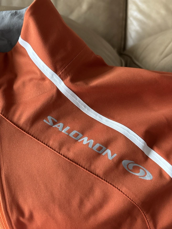 Chaqueta cortavientos Salomon para mujer GRANDE deportiva ocio correr gorp Foto 4 de 4