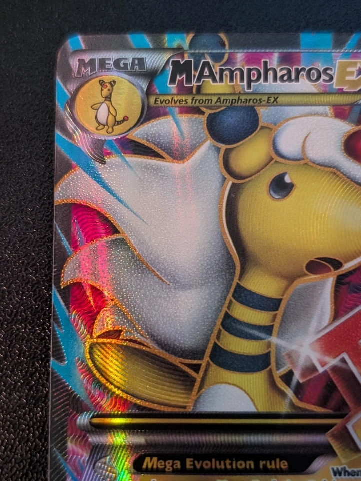 M Ampharos EX (88 Full Art) 88/98 XY - Ancient Origins Holo - Image 2 of 4