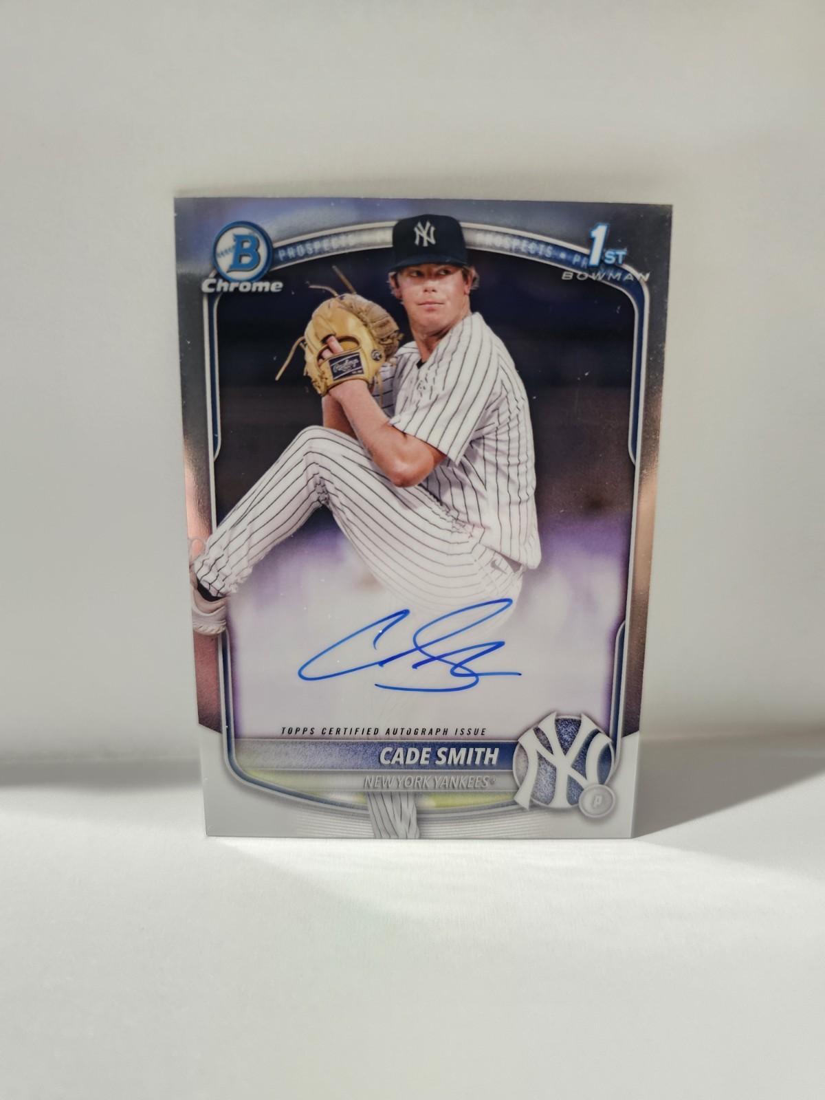 2025 Bowman Chrome - Prospect Autographs #CPA-CS Cade Smith New York Yankees