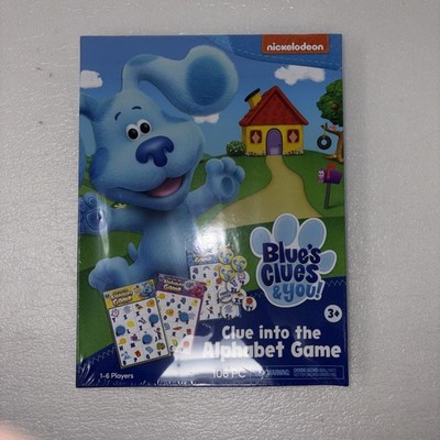 NEW Nickelodeon TV Show Blues Clues & You Alphabet Game - 1-6 Players, 3 Years +
