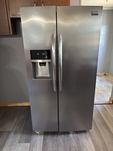 Frigidaire Gallery Stainless Steel Side-by-Side Fridge w/ Ice Maker, Water