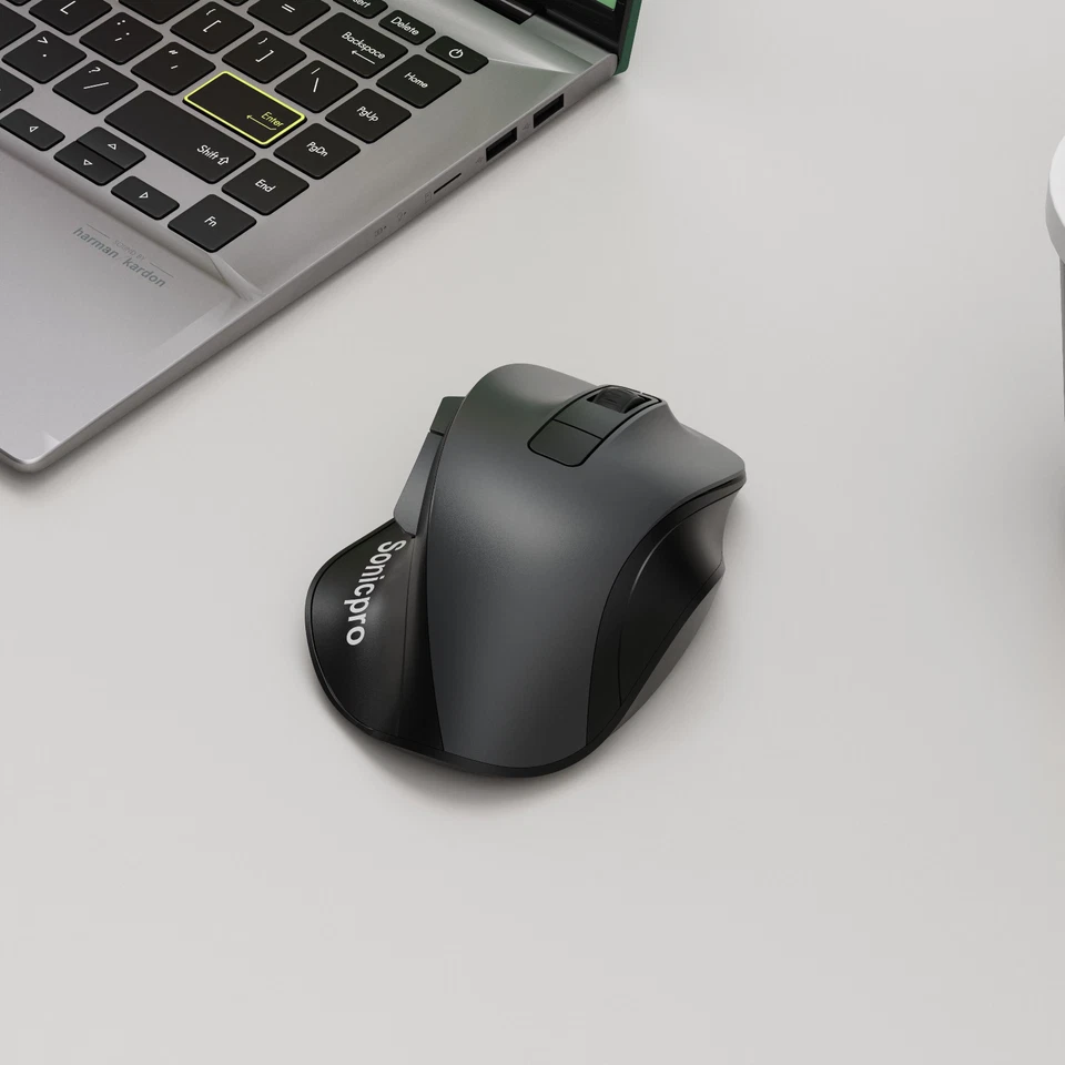 2.4GHz Wireless Optical Mouse – Ergonomic 6D Buttons, Adjustable DPI, USB UK - Image 4 of 4