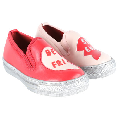 Stella McCartney Kinder Sneaker rot und rosa EU 24 UK 7 US 8