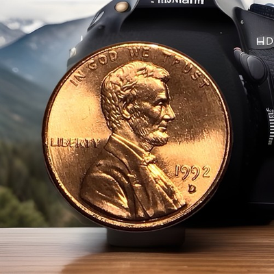 #ad #ad 1992 D Lincoln Memorial Cent Uncirculated Not BU $2.29