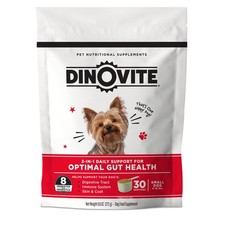 Dinovite 3 in 1 Probiotic for Small Dogs 1-18 lbs , 30 Day Supply
