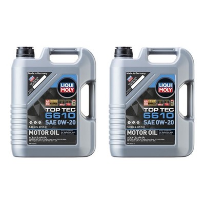 Liqui Moly 10L Engine Motor Oil - Top Tec 6610 0W-20 (2x5L)