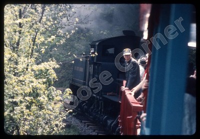 Cass Scenic Railroad Zug West Virginia Mai 1967 35mm Dia (6456)