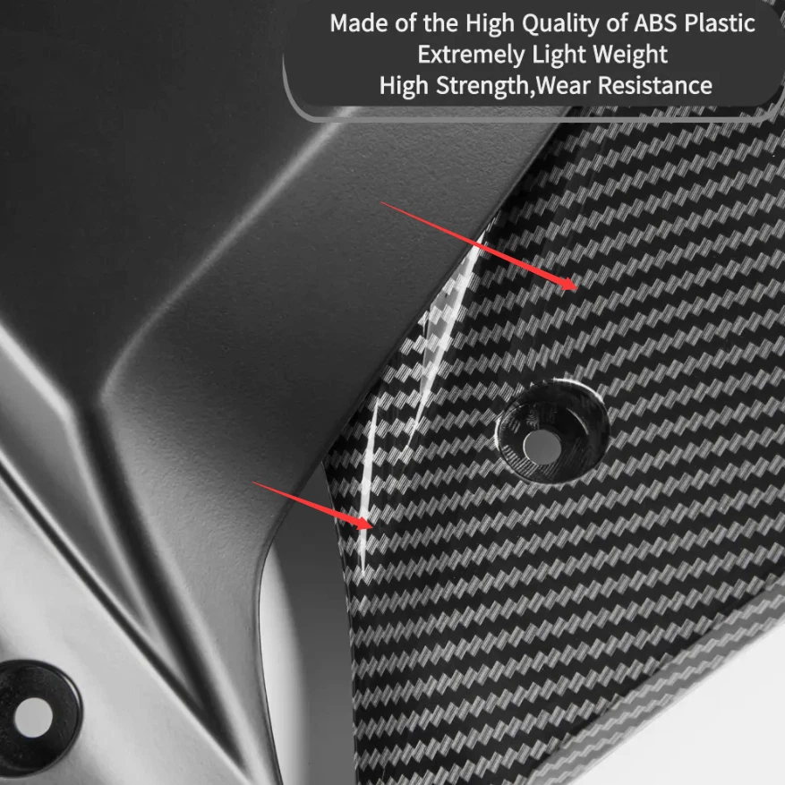 Kit de carenado pintado de fibra de carbono negro para carrocería ABS Suzuki GSXS1000F 2015-2020 Foto 3 de 4